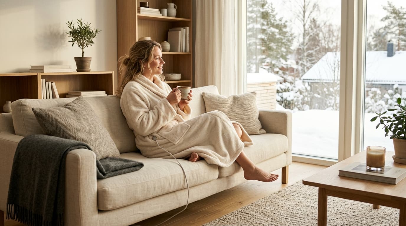 The Ultimate Guide to Choosing the Right Heated Robe for Winter in the UK